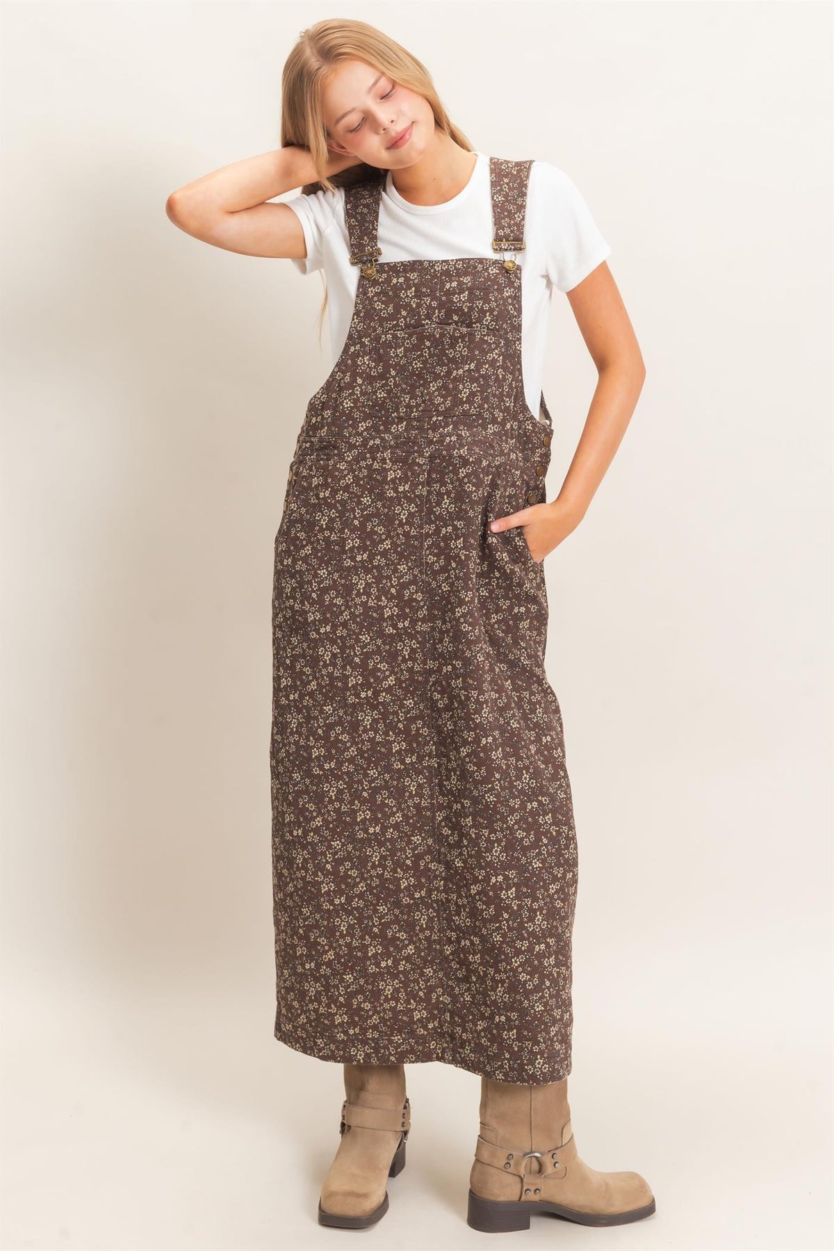 Chestnut Jumper Dress